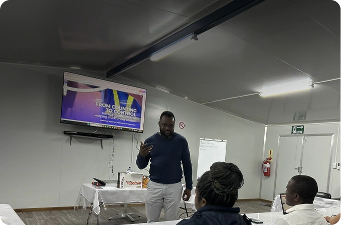 WCCS camp management training session